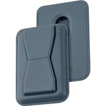 Dviced Leather Magsafe Cardholder with Stand Blue (DV550002)