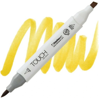 Lihová fixa TOUCH oboustranná Brush & Chisel, Fresh green (Y44)