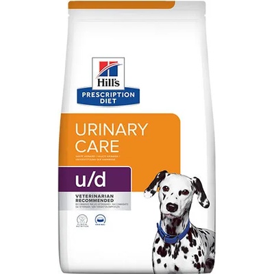 Hill's Hills Prescription Diet u/d Canine - цистеинови и пуринови уролити 10kg