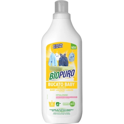 BIOPURO Prací gél na detské prádlo a citlivú pokožku BIO EKO 1 l 35 praní