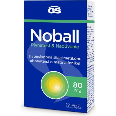 GS Noball plynatosť a nadúvanie 50 kapsúl