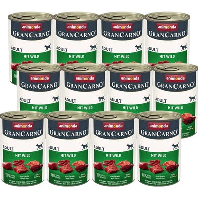 Animonda Gran Carno Adult Zverina 12 x 400 g