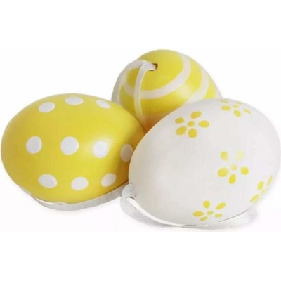 Lepaso Vajíčka reálná 6ks/6cm žlutá
