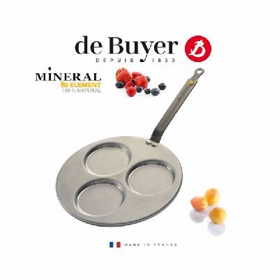 Pánev na lívance de Buyer, 5612.03, Mineral B Element, ocel, průměr 27 cm