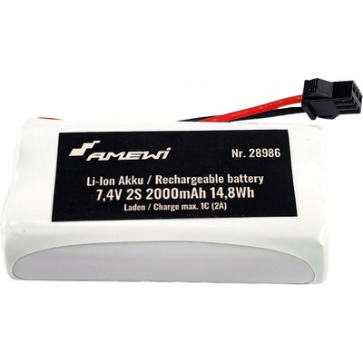 Amewi Trade GmbH Li-Ion baterie 2S 7,4V 2000mAh HBX/SM 3-pin
