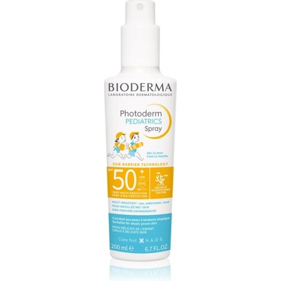 Bioderma Photoderm Pediatrics sprej SPF50 200 ml