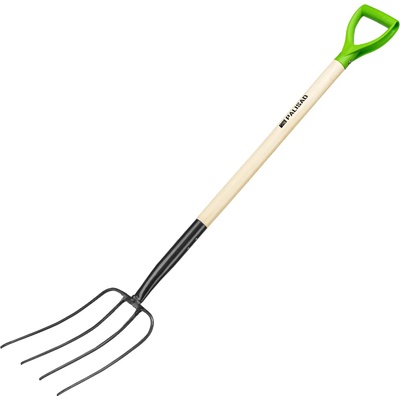 PALISAD Вила с 4 рога, градинска, кована, 210х340х1260 мм, дървена лакирана дръжка// Palisad (613797)