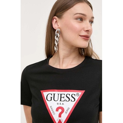 Guess Памучна тениска Guess (W1YI1B.I3Z14)