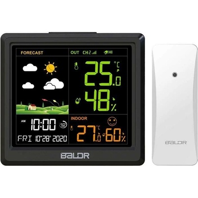 Meteorologická stanice BALDRTHERM B0389WST2H2-V1 s venkovním čidlem