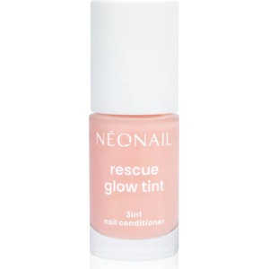 NEONAIL Rescue Glow Tint 3in1 Nail Conditioner подхранващ лак за нокти цвят Peachy Nude 7.2ml