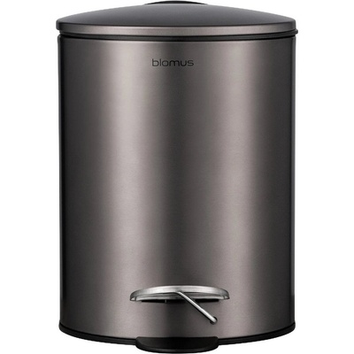blomus Кошче за отпадъци Tubo цвят металик (65812)