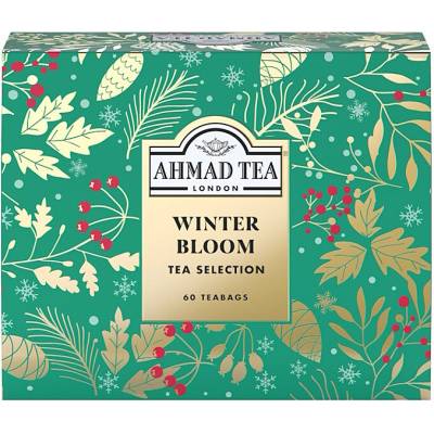 AHMAD TEA Winter bloom kolekcia 6 druhov čierneho čaju 60 sáčkov