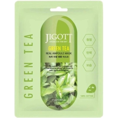 JIGOTT Ампулна маска за лице със зелен чай jigott (snp280177)