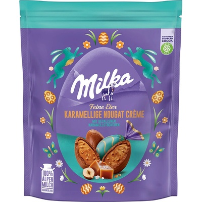 Milka Velikonoční bonbony s příchutí slaný karamel 90 g