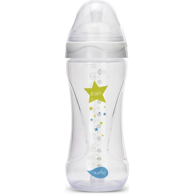 Nuvita fľaša Mimic Cool Transparent white 330ml