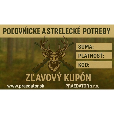 ZĽAVOVÝ DARČEKOVÝ POUKAZ Hodnota poukazu: 100
