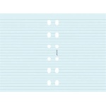 FILOFAX Календарна вложка, тефтер, личен размер, с подплата, filofax, син fx-133001 (fx-133001)