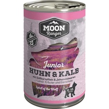 Moon Ranger Junior kuřecí a telecí maso se sladkými bramborami a rybízem 12 x 400 g