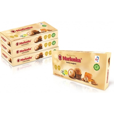 Marlenka Medové kuličky 4 x 235 g – Zboží Dáma