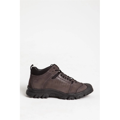 Jacket Club Мъжки боти от естествена кожа 14287- Кафяви 318818 (318818_Кафяво)