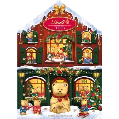 LINDT Čokoládový vianočný kalendár v tvare domčeka 146 g