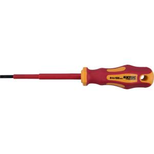 Extol отвертка с изолация 1000V, плоска 2, 5x80 mm, CrV. , VDE, GS