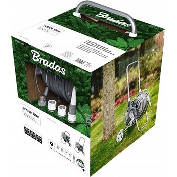 Bradas BR-WL-W2B20 White Silver Plus s hadicou 1/2" 20m