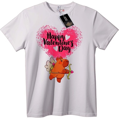 NOONEBRAND Тениска Valentine's Day мече - 7XL, Black