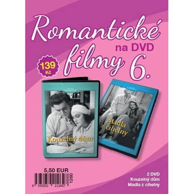 Romantické filmy 6 DVD