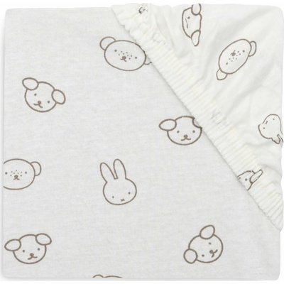 Jollein Prostěradlo napínací Miffy & Friends 60x120