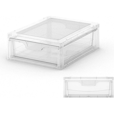 Keter Spider box 4 číry plastový úložný box 7 l