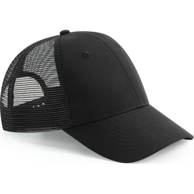Beechfield KB 75R Recycled Urbanwear Trucker 6 panelová COT53075R00299-black Černá
