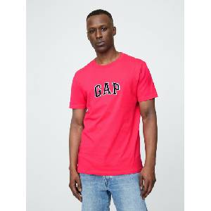 GAP Тениска с логото на GAP GAP | Rozov | МЪЖЕ | S