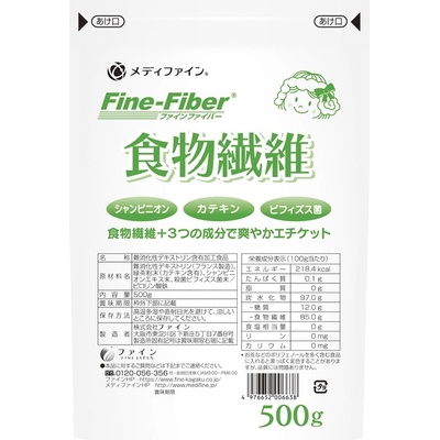 Fine Japan Диетични фибри, 500 g, Fine Japan (006638 (200009) FJ)
