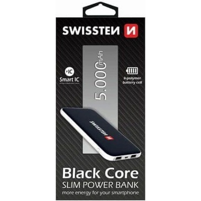 Swissten Black Core 5000 mAh