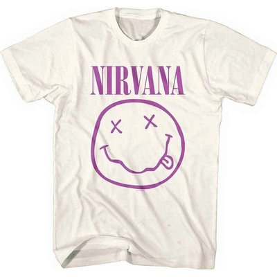 Nirvana Purple Happy Face Natural M Риза (<![CDATA[NIRVTS34MNAT02]]>)