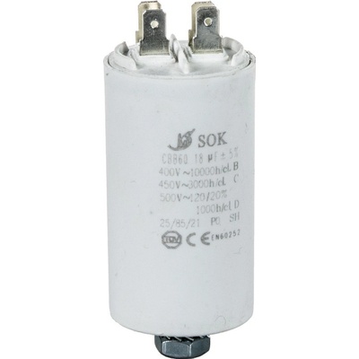 SOK Kondenzátor rozběhový 18uF 450V – Hledejceny.cz