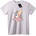 NOONEBRAND Тениска Око сладолед - 6XL, White