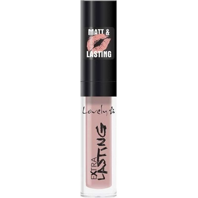 LOVELY MAKEUP Матов гланц за устни Extra Lasting, N16, 6 ml