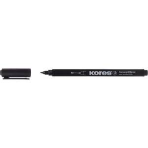 Kores Алкохолен маркер, cd/dvd, 1 мм, kores, черен 22100 (22100)