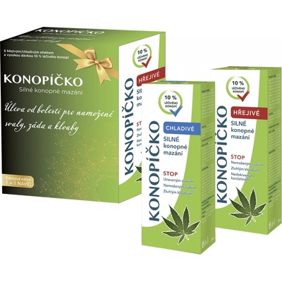Konopíčko Chladivé konopné mazání 200 ml – Zboží Mobilmania