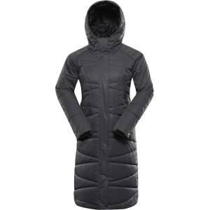 ALPINE PRO Палто Alpine pro Golena coat - Black (Dark True Gray)