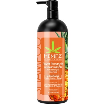 Hempz Sweet Pineapple Honey Melon Herbal Shampoo Шампоан за коса унисекс 1000ml