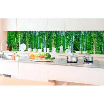 DIMEX ART Фототапет за кухня - брезова горичка 350 x 60 см