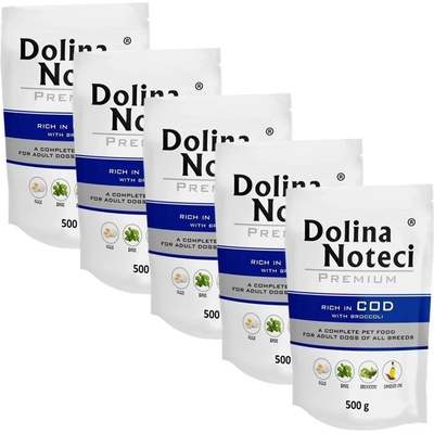 Dolina Noteci Premium Богат на Треска с Броколи 5 x 500 г