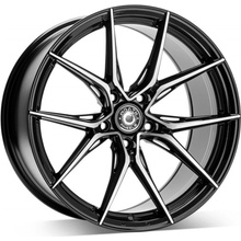 Wrath Alloy Wheels WfF-X 9,5x19 5x120 ET40 gloss black polished face