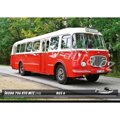 Pohlednice BUS č. 06 - ŠKODA 706 RTO MTZ (1970)