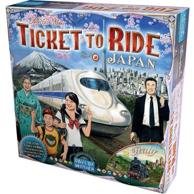 Days of Wonder Разширение за настолна игра Ticket to Ride - Japan & Italy