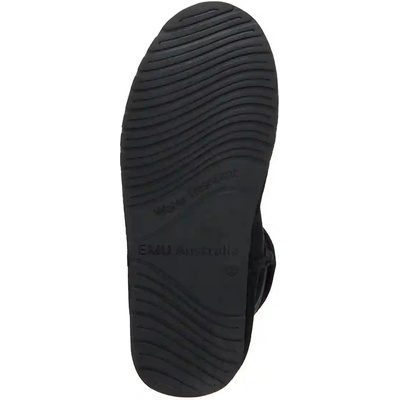 Emu Australia Велурени апрески Emu Australia Platinum Stinger Slim Mini (WP20003.Platinum.BLK)