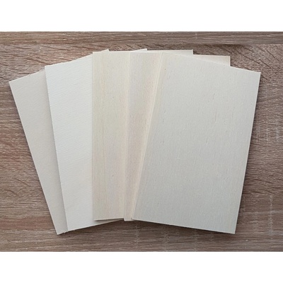 LYMFY | Tabulky 9,5x14cm (set 5ks) | přírodní dřevo